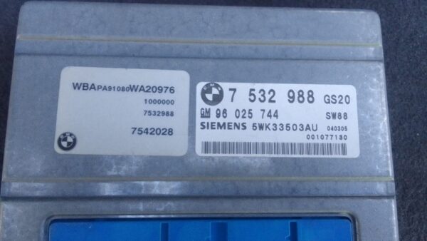 7533651 7536828 KIT STRUMENTI CENTRALINA MOTORE CAMBIO CHIAVE BMW X3 E83 BENZINA - immagine 19