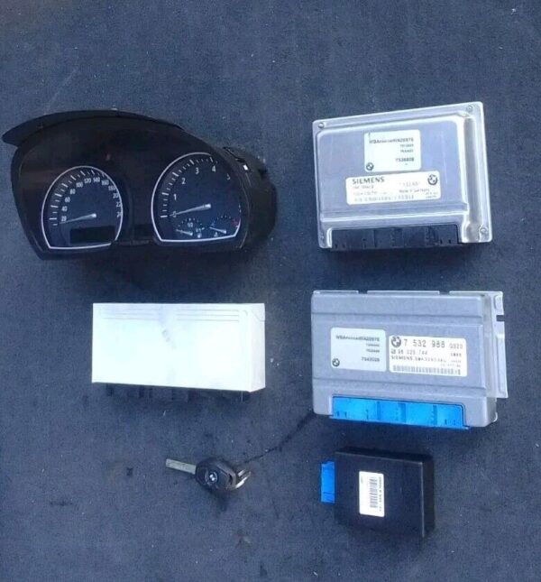 7533651 7536828 KIT STRUMENTI CENTRALINA MOTORE CAMBIO CHIAVE BMW X3 E83 BENZINA - immagine 4