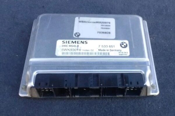 7533651 7536828 KIT STRUMENTI CENTRALINA MOTORE CAMBIO CHIAVE BMW X3 E83 BENZINA - immagine 5