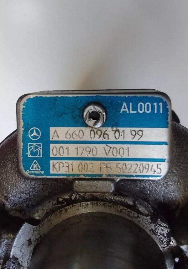 A6600960199 0011790V001 TURBINA TURBOCOMPRESSORE SMART 450 800 DIESEL 1998 -2007 - immagine 6