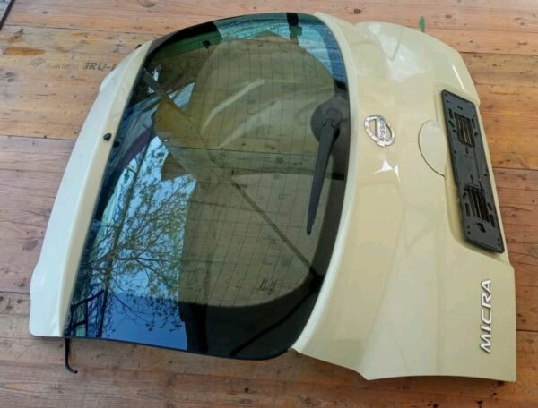PORTELLONE COFANOLUNOTTO  BAGAGLIAIO POSTERIORE NISSAN MICRA K12 GIALLO - immagine 5