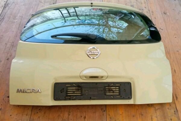 PORTELLONE COFANOLUNOTTO  BAGAGLIAIO POSTERIORE NISSAN MICRA K12 GIALLO - immagine 6