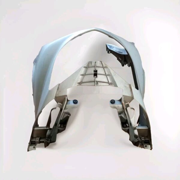 SCUDO CARENA ANTERIORE YAMAHA MAJESTY 400 2004 2005 2006 2007 2008 ARGENTO - immagine 4