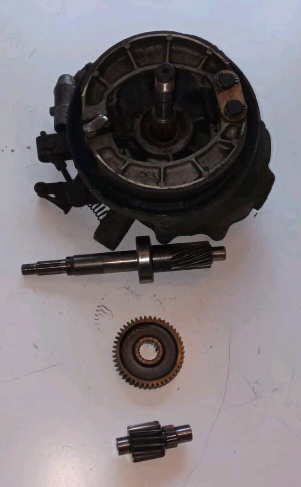 SET INGRANAGGI RUOTA POSTERIORE HONDA PANTHEON 125 150 2T 1998 99 2000 2001 2002 - immagine 6