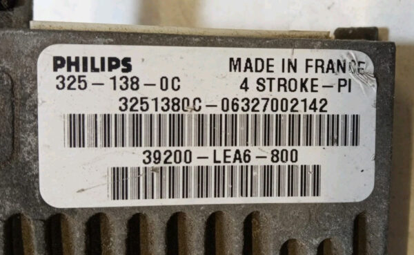 325-138-0C 39200-LEA6-800 CENTRALINA ELETTRICA CDI ECU KYMCO  2005 AL 2016 - immagine 5