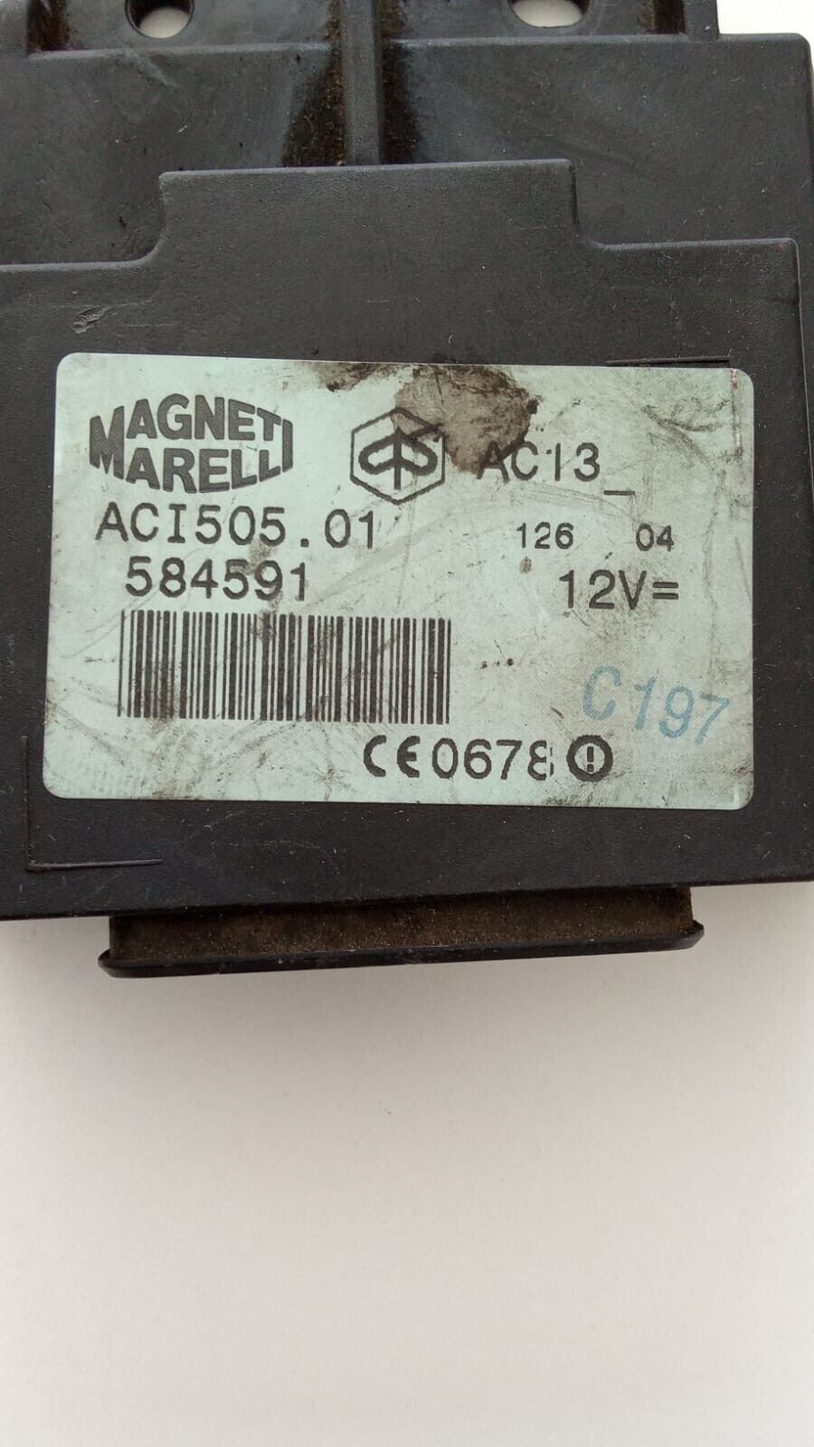 584591 ACI505.01 12V CENTRALINA ACCENSIONE CONNETTORE APRILIA ATLANTIC 250 SPRINT 2005 - immagine 2