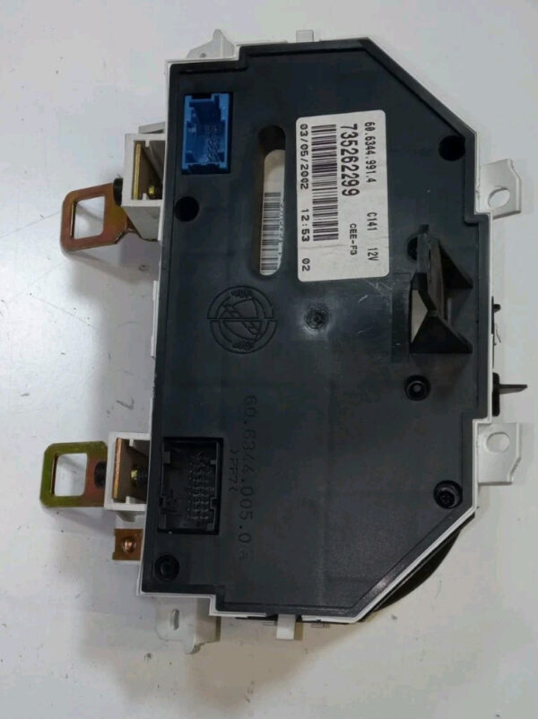 735262299 STRUMENTAZIONE QUADRO CONTACHILOMETRI FIAT 600 SEICENTO 2002 - immagine 5