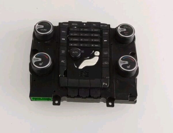 COMANDI CLIMA PULSANTIERA CENTRALINA RADIO ORIGINALE VOLVO XC60 2008 AL 2016 - immagine 3