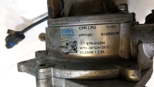 K901401 N140043195 POLMONE RIDUTTORE PRESSIONE IMPIANTO GPL ORIGINALE OPEL AGILA - immagine 6
