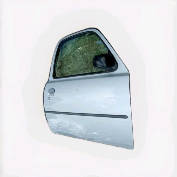 PORTA PORTIERA SPORTELLO ANTERIORE DESTRO NISSAN MICRA K11 3 PORTE ARGENTO - immagine 3