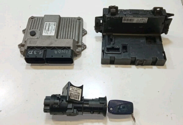 51775008 KIT CENTRALINA CHIAVE BLOCCHETTO FIAT PANDA 169 1.3 DIESEL  2003  2011 - immagine 3