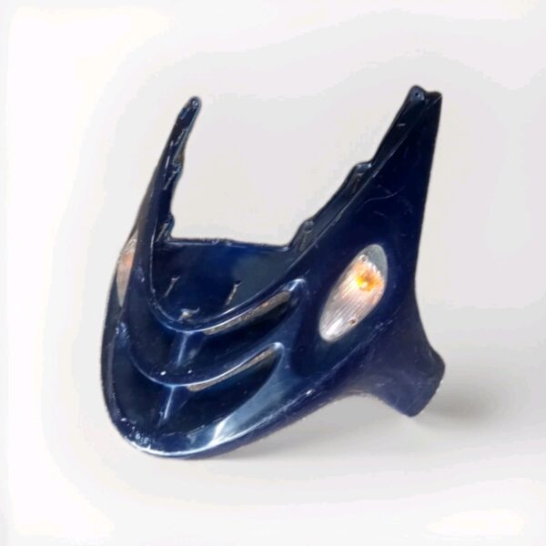 64302-KBE-9000 SCUDO CARENA ANTERIORE ORIGINALE KYMCO DINK 125 150 1997 2002 BLU - immagine 3