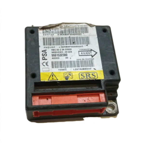 9661532380 CENTRALINA CONTROLLO AIRBAG CITROEN C3 2009 AL 2015