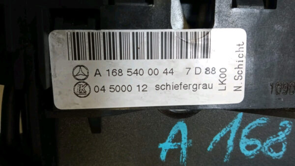 A1685400044 SELETTORE MARCE POMELLO CAMBIO AUTOMATICO MERCEDES CLASSE A W168 - immagine 7