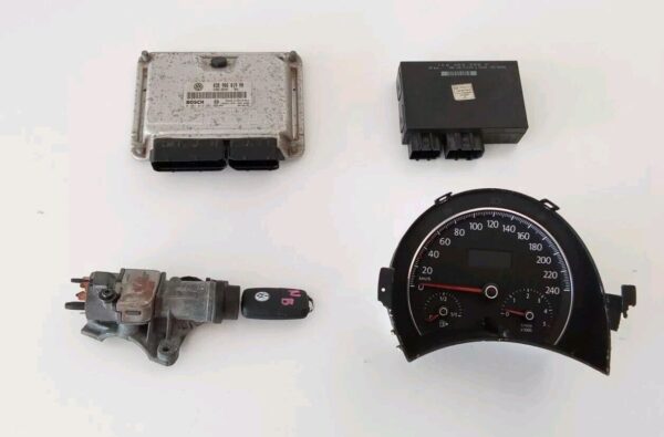 KIT CONTACHILOMETRI CENTRALINA CHIAVE VOLKSWAGEN NEW BEETLE - immagine 3