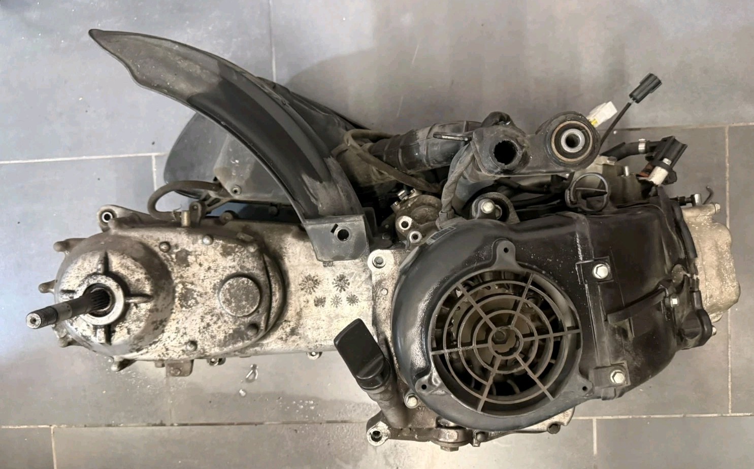 KL25F BLOCCO MOTORE ENGINE KYMCO AGILITY 125 R16 Plus E3 2014 2015 2016 2017 - immagine 3