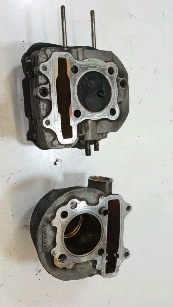 KYI4 GY6 TESTATA TESTA PISTONE BLOCCO MOTORE ORIGINALE KYMCO AGILITY - immagine 4