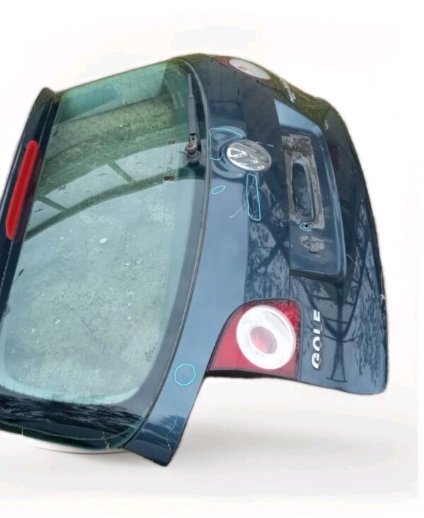 PORTELLONE COFANO BAGAGLIAIO POSTERIORE VOLKSWAGEN GOLF 5 V PLUS GRIGIO SCURO - immagine 5
