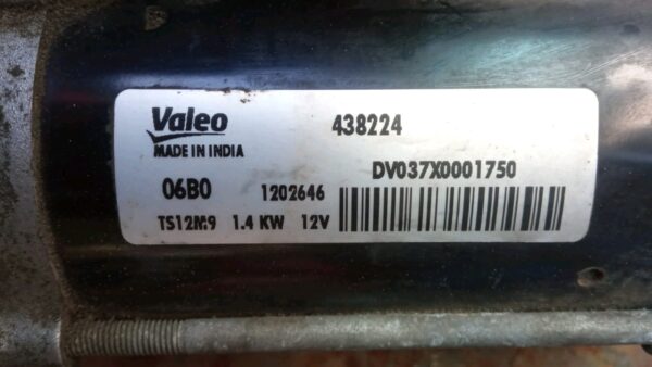 VALEO 438224 MOTORINO AVVIAMENTO RENAULT KANGOO / MEGANE 1.5 DIESEL - immagine 5