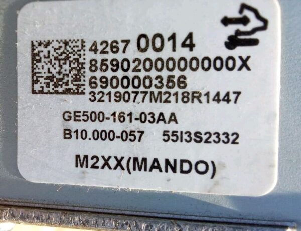 09ECP031A 42670014 55I3S23 PIANTONE SERVOSTERZO ELETTRICO OPEL KARL BENZINA 2019 - immagine 6