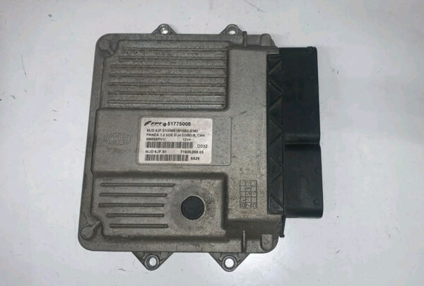 51775008 KIT CENTRALINA BLOCCHETTO CHIAVE FIAT PANDA 169 1.3 MTJ  2003 AL 2011 - immagine 9