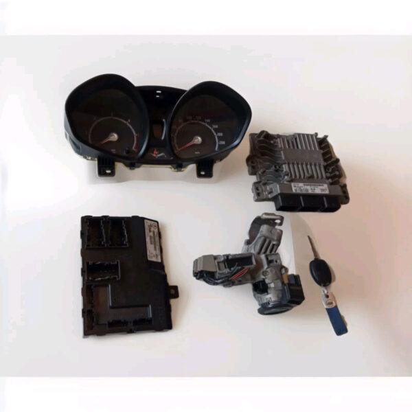 5WS40584B 8V21-12A650-EB KIT STRUMENTI CENTRALINA FORD FIESTA DIESEL 2008  2012