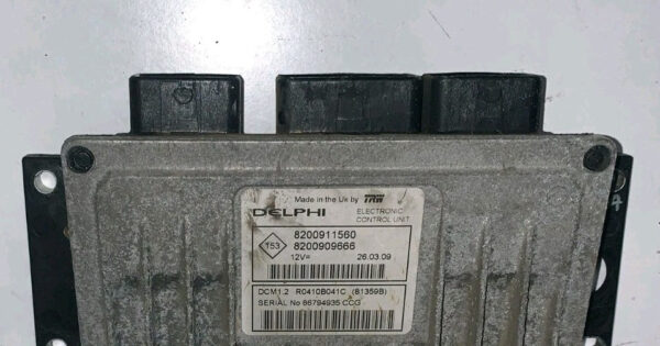 8200911560 KIT STRUMENTI CENTRALINA K9KT7 CHIAVE RENAULT CLIO GRANDTOUR  1.5 DCI - immagine 8