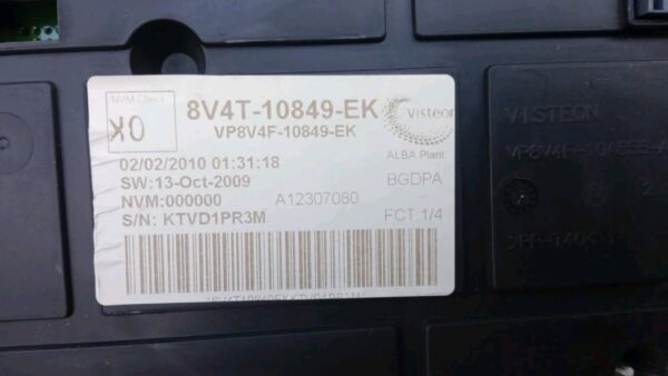 8VT4-10849-EK KIT STRUMENTI CENTRALINA CHIAVE FORD FOCUS BENZINA 2011 - immagine 18