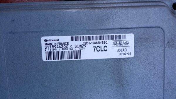 8VT4-10849-EK KIT STRUMENTI CENTRALINA CHIAVE FORD FOCUS BENZINA 2011 - immagine 8