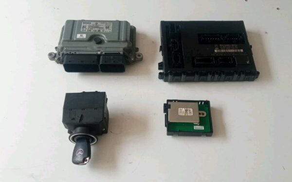 A6401500534 KIT CENTRALINA CHIAVE  MERCEDES CLASSE A W169  2004 AL  2008 DIESEL - immagine 3