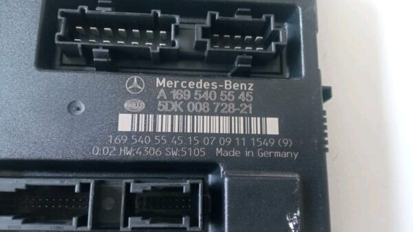 A6401500534 KIT CENTRALINA CHIAVE  MERCEDES CLASSE A W169  2004 AL  2008 DIESEL - immagine 6