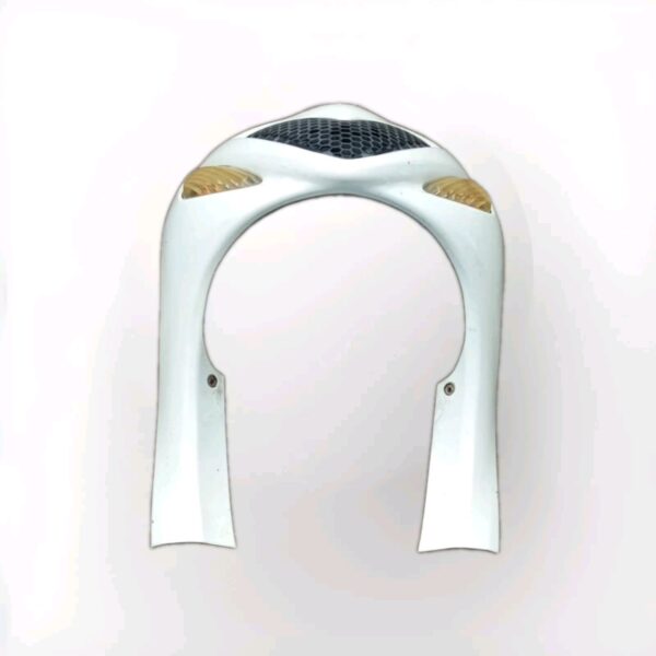 KIT CARENE CARENA  SCUDO FIANCHETTO SUZUKI SIXTEEN 150 2006 AL 2012 BIANCO - immagine 13