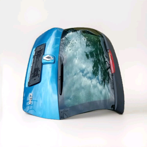 PORTELLONE COFANO BAGAGLIAIO LUNOTTO POSTERIORE RENAULT CLIO 2002  AZZURRO - immagine 5