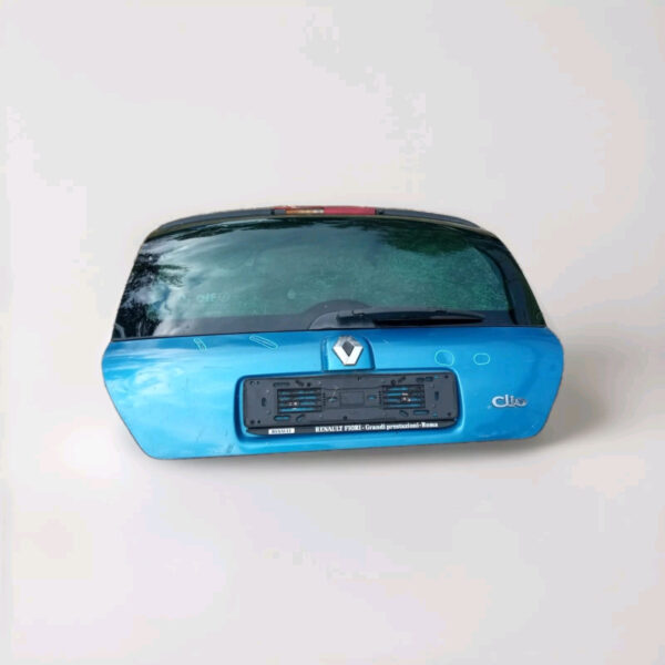 PORTELLONE COFANO BAGAGLIAIO LUNOTTO POSTERIORE RENAULT CLIO 2002  AZZURRO