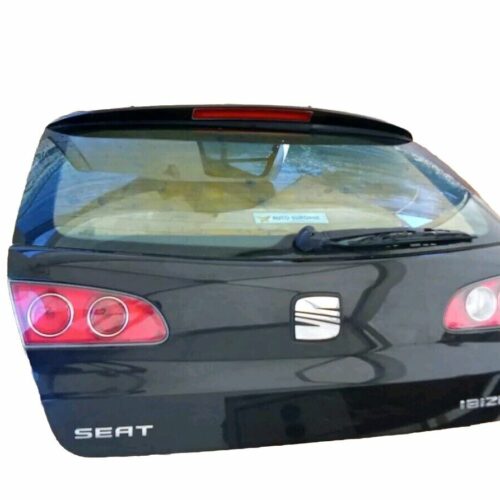 PORTELLONE COFANO BAGAGLIAIO LUNOTTO POSTERIORE SEAT IBIZA 2003 NERO