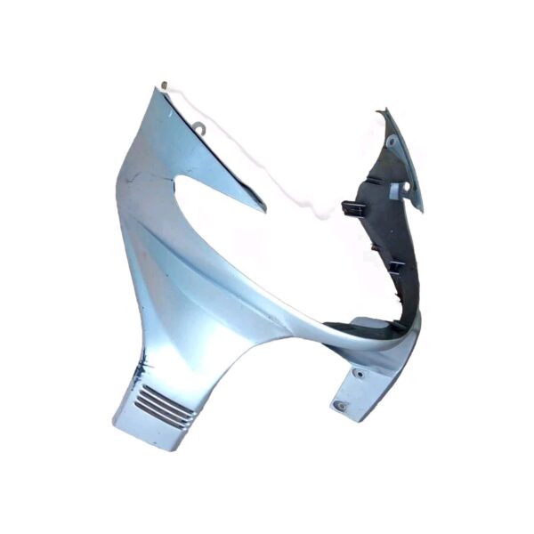 SCUDO CARENA ANTERIORE ORIGINALE SUZUKI BURGMAN 400 K5 2004 2005  ARGENTO - immagine 5