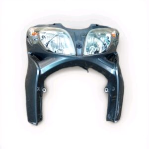 SCUDO CARENA FARO FRECCE ANTERIORE SUZUKI BURGMAN 400 K7 GRIGIO 2007 AL 2013