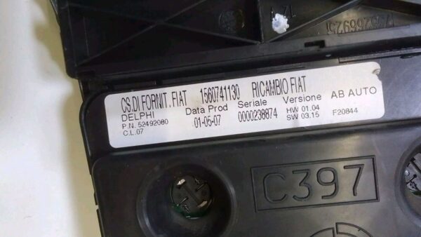 1560741130 CENTRALINA COMANDI CONTROLLO CLIMA A/C ALFA ROMEO 147 2000 AL 2005 - immagine 5