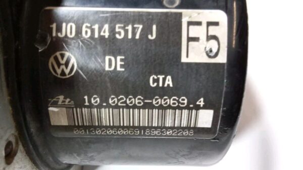 1J0614517J  CENTRALINA POMPA ABS FRENI VW VOLKSWAGEN NEW BEETLE GOLF 4 IV 1.9 D - immagine 4