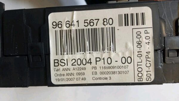 215859329A 9664156780 KIT CENTRALINA SAM STRUMENTI BLOCCHETTO CHIAVE CITROEN C3 - immagine 13