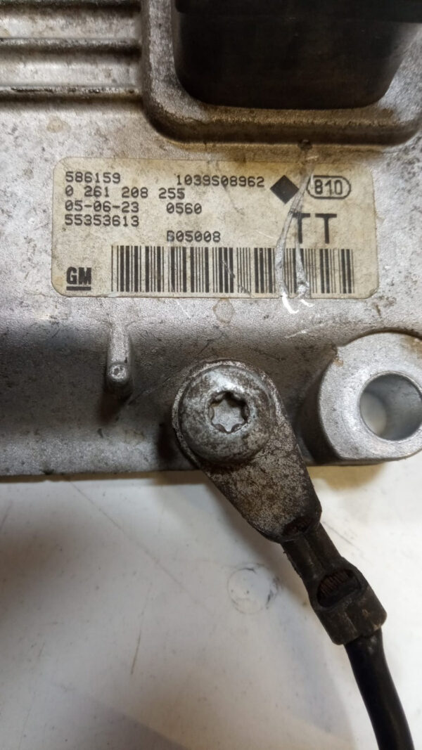 55353613 0261208255 CENTRALINA BLOCCHETTO CHIAVE OPEL MERIVA 1.4 BENZINA - immagine 4