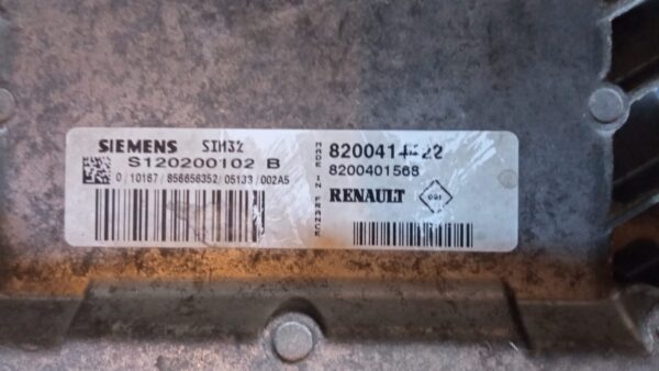 8200414422 8200497361 KIT BLOCCHETTO CHIAVI CENTRALINA RENAULT MODUS 1.2 BENZINA - immagine 5