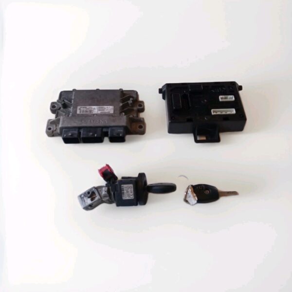 8200414422 8200497361 KIT BLOCCHETTO CHIAVI CENTRALINA RENAULT MODUS 1.2 BENZINA