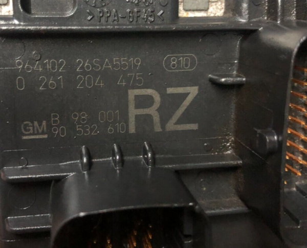 CENTRALINA MOTORE OPEL CORSA C 1.2 BENZINA 1° SERIE COD: 0261204475 - immagine 3