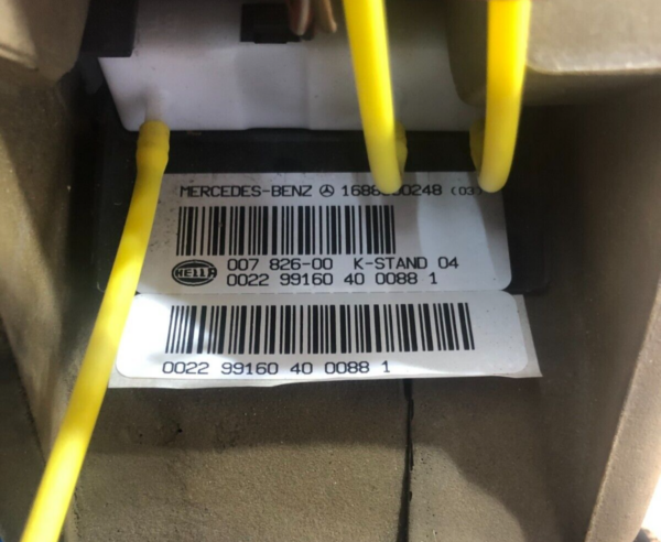 CENTRALINA POMPA CHIUSURA CENTRALIZZATA MERCEDES CLASSE A W168 97-04 1688000248 - immagine 4