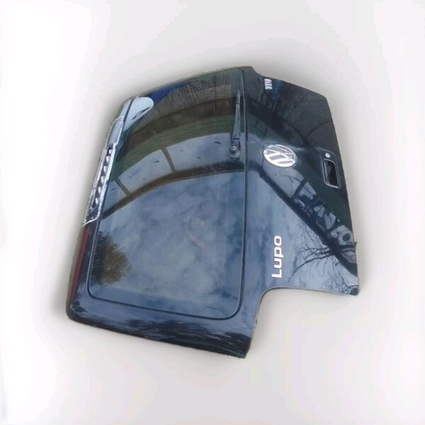 PORTELLONE COFANO BAGAGLIAIO POSTERIORE VOLKSWAGEN LUPO NERO  1998 AL 2005 - immagine 4