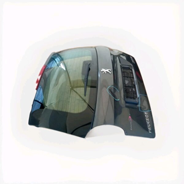 PORTELLONE COFANO POSTERIORE ORIGINALE PEUGEOT 207 SW  STATION WAGON 2008 GRIGIO - immagine 3