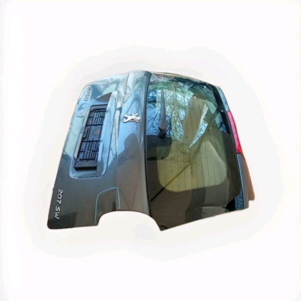 PORTELLONE COFANO POSTERIORE ORIGINALE PEUGEOT 207 SW  STATION WAGON 2008 GRIGIO - immagine 5