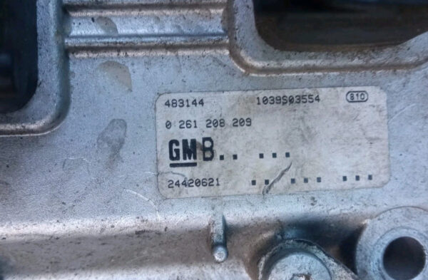 0261208209 24420621  CENTRALINA MOTORE OPEL CORSA C / AGILA A - immagine 5