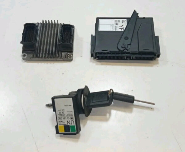 09364499 13111111 KIT CENTRALINA BLOCCHETTO CHIAVE OPEL AGILA 1 SERIE - immagine 3